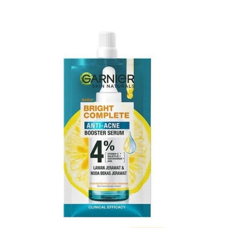 GARNIER BRIGHT COMPLETE ANTI ACNE BOOSTER SERUM 7.5g