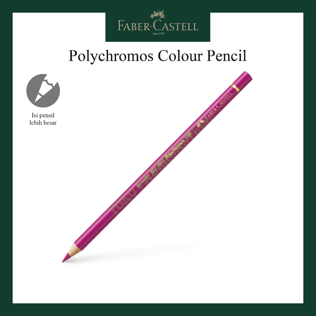 

Pencil Polychromos Faber Castell Fuchsia 110123