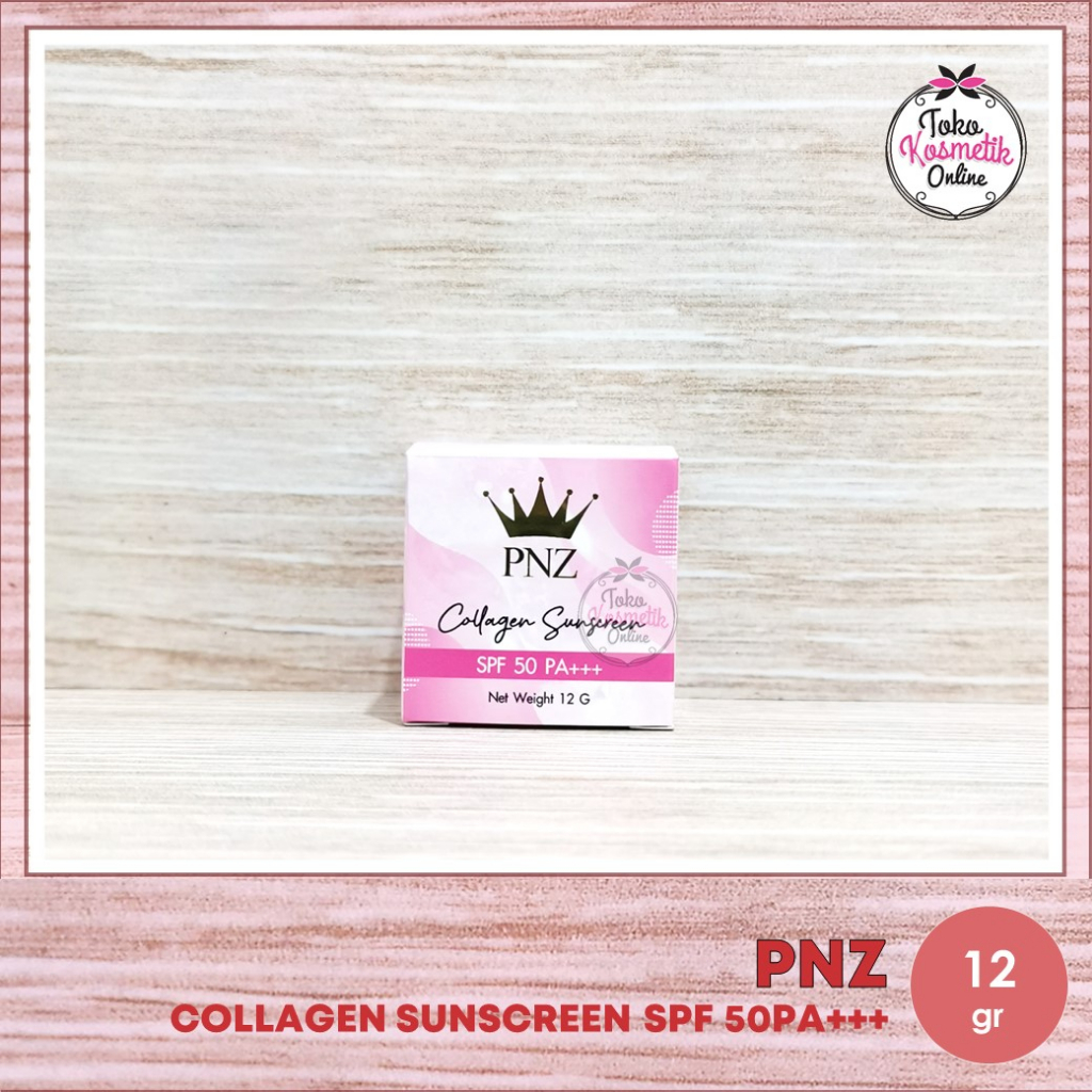 PNZ COLLAGEN SUNSCREEN SPF 50PA+++ 12gr - SUNSCREEN THAILAND ORI