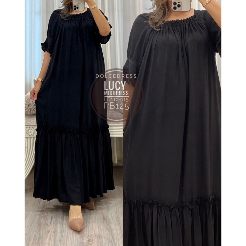 Daster Arab Dolce LUCY Long Dress Rayon Super Cantik