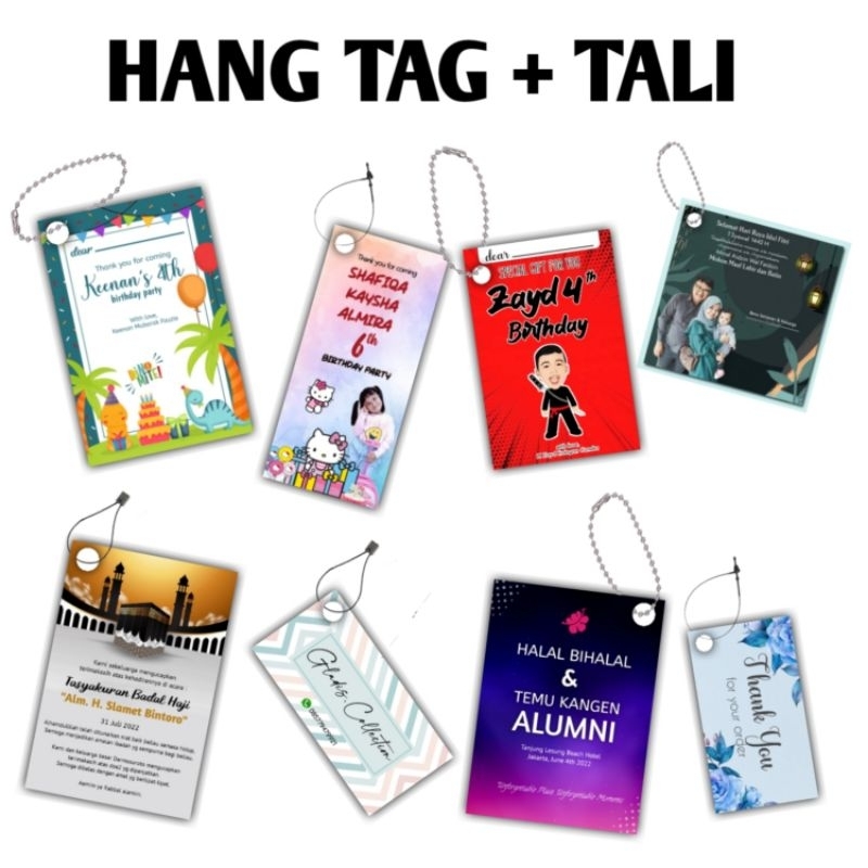 

Hang Tag + Tali