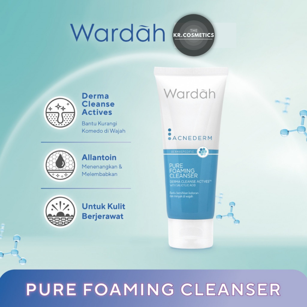 WARDAH Acnederm Pure Foaming Cleanser 60ml