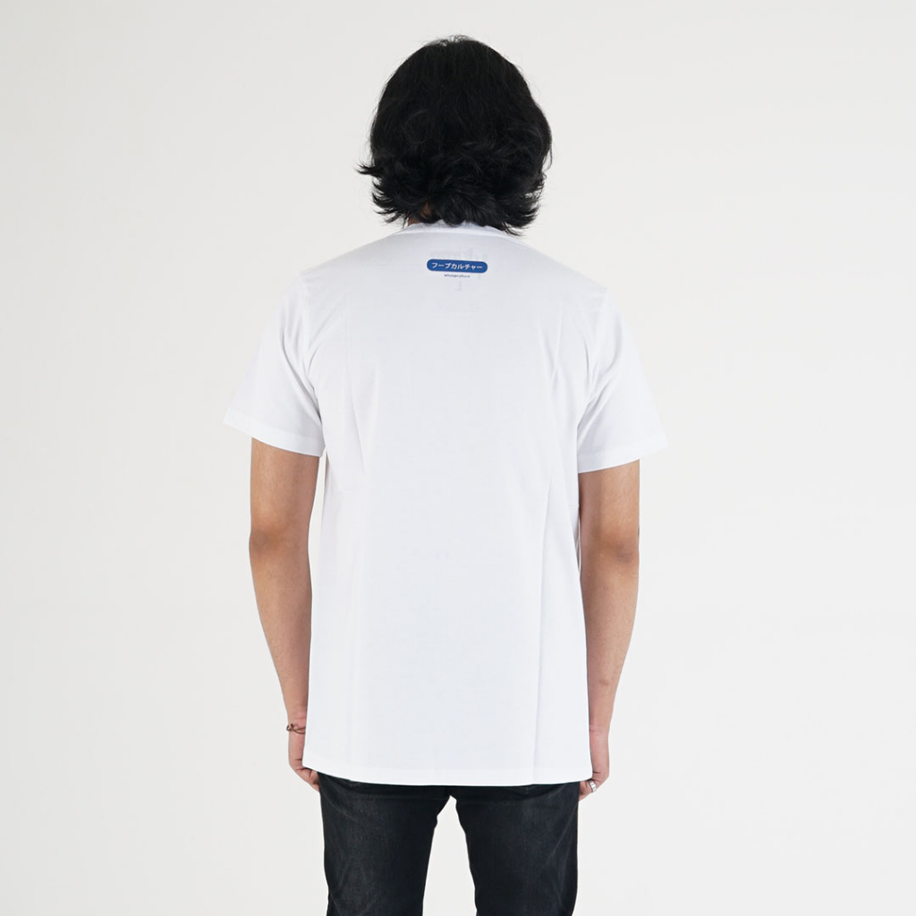 Whoopculture Tshirt &quot;Walking Pop&quot; White