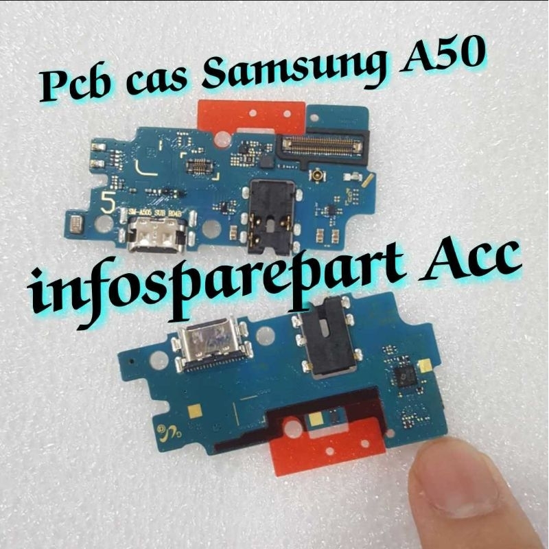 connector charger Samsung A50 - pcb charger samsung A505