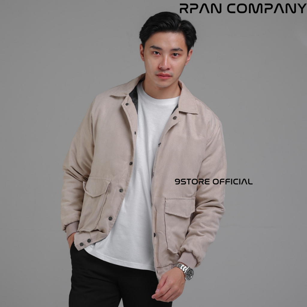 9StoreOfc - Jaket Bomber Suede Kiev / Bomber Jacket Suede Kancing / Jaket Bomber Suede Pria Premium / Suede Jaket Pria.