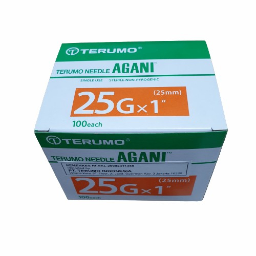 Needle Agani Terumo 18 21 22 23 24 25 26 27 30