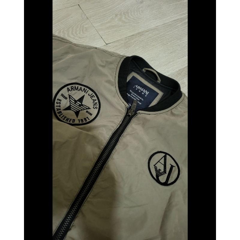 Jaket Armani jeans bomber limited edition