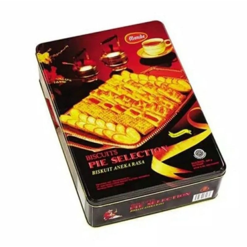 MONDE BISCUIT "PIE SELECTION" | Biskuit Aneka Rasa 800 Gram.