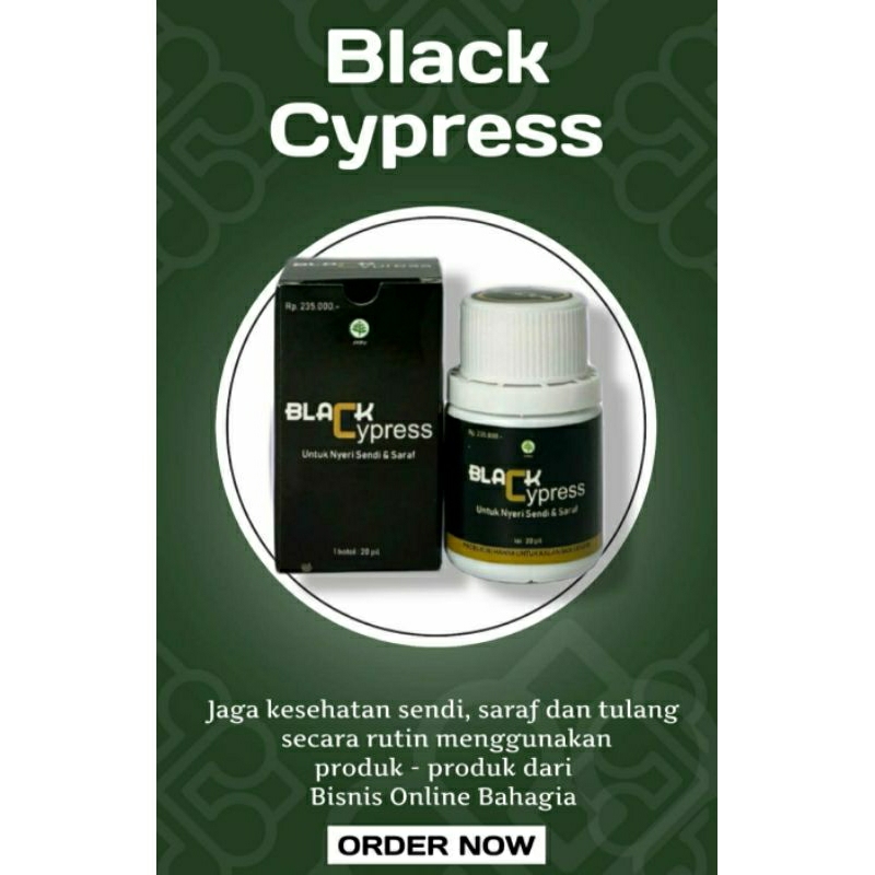 Black cypress PIL HITAM PIL AJAIB