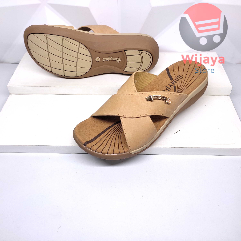 SANDAL WANITA HOMYPED ORIGINAL SENDAL CEWEK KASUAL PEREMPUAN MIYA ALTIS