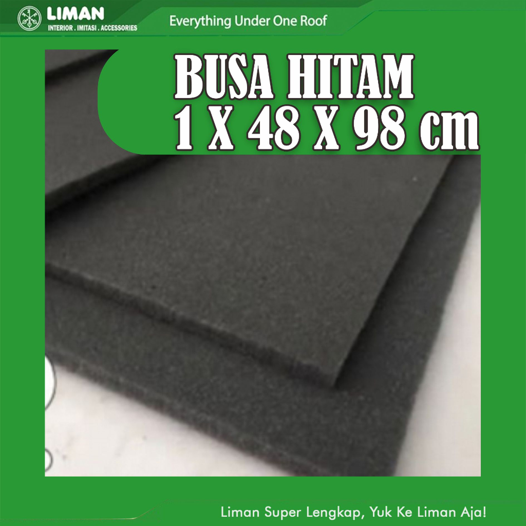 Busa Centian Hitam 48x98x1cm