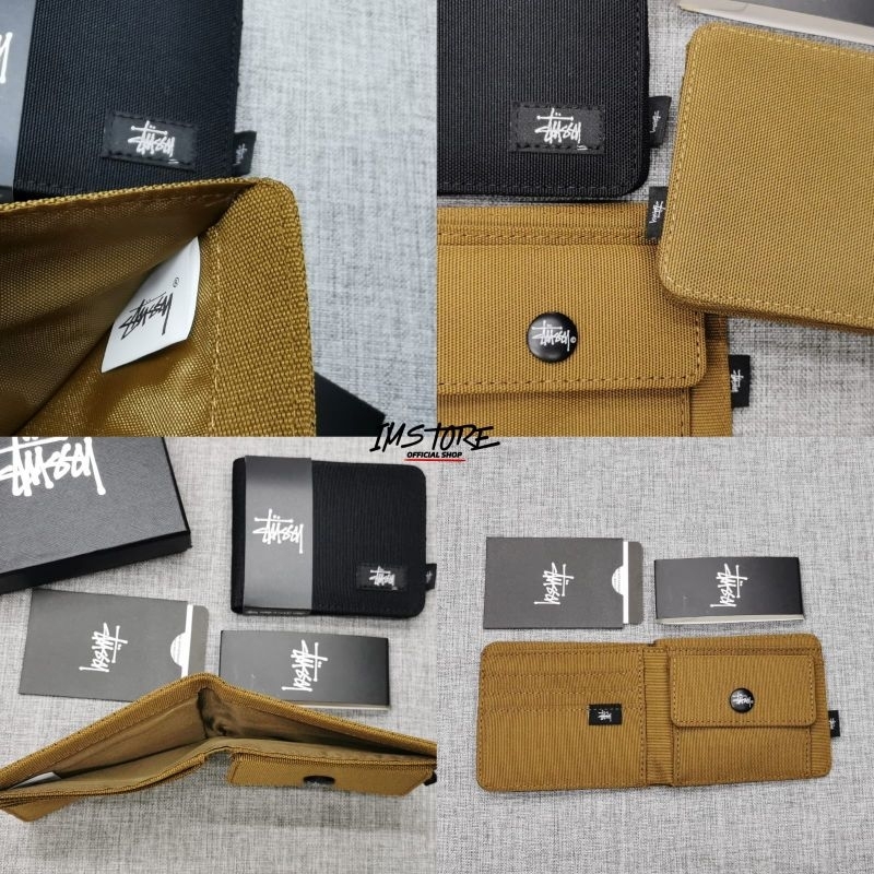 Stussy Wallet 3 model Fullset Full Tag / Dompet stussy