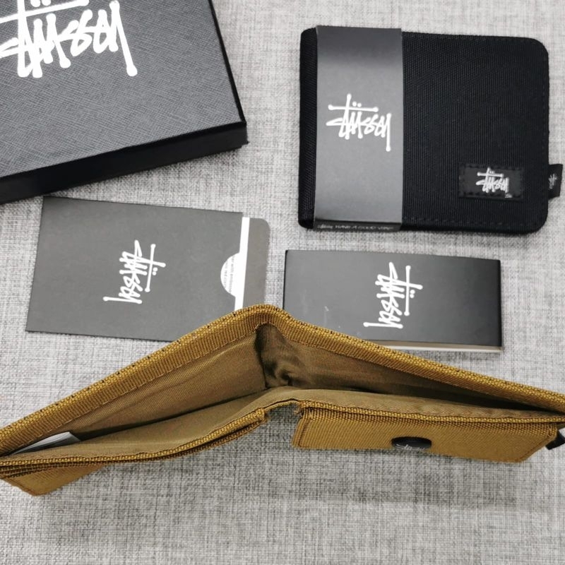 Stussy Wallet 3 model Fullset Full Tag / Dompet stussy