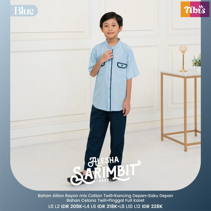 Baju Koko Anak Alesha by Nibras / Koko Anak / Koko Kids