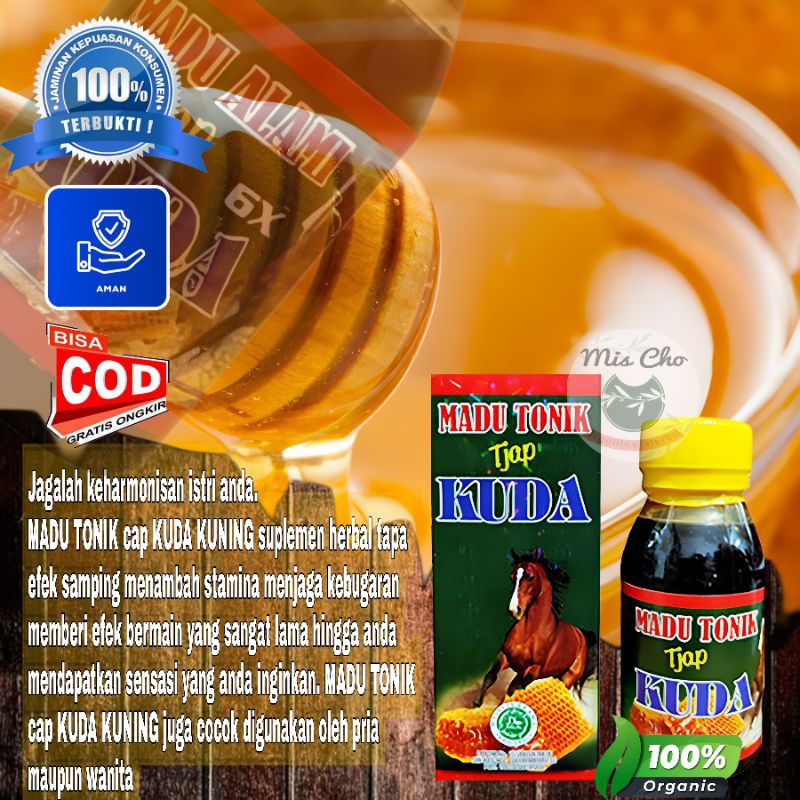 

Madu Tonic - Madu Stamina Pria - 100% Herbal Alami