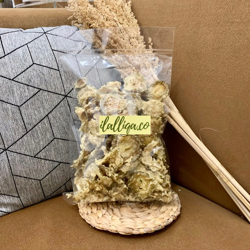 

250gr SNACK keripik pare/pare krispi/crispy gurih