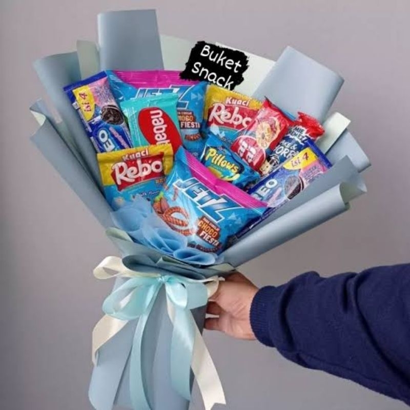 

Bouqet snack , Bucket snack , Snack bouqet , hampers hadiah wisuda ulang tahun