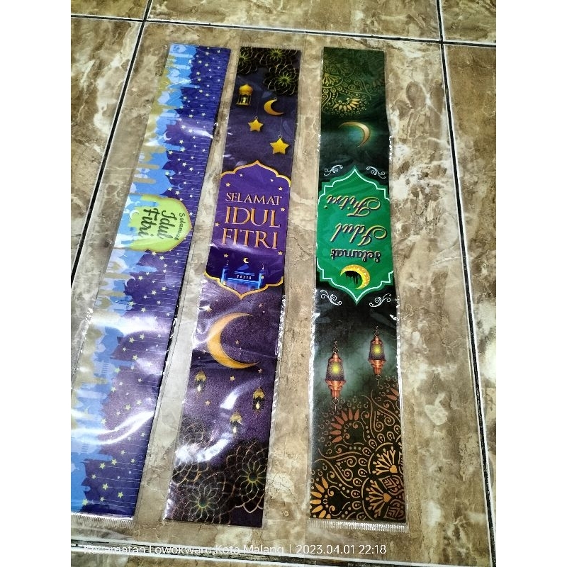 

kertas sabuk parsel lebaran