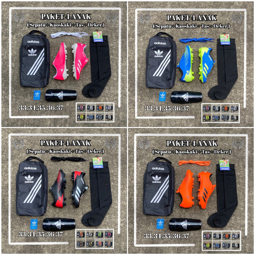 Sepatu Bola Anak Kids Adidas Predator Nemesiz Sepatu Bola Anak SD SMP