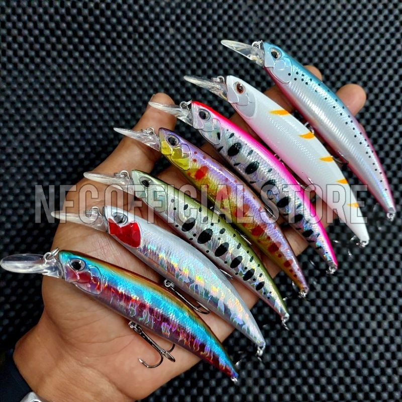 Lure Minnow Sinking 11 cm 21 gram Medium LONG CAST Best Killer Action