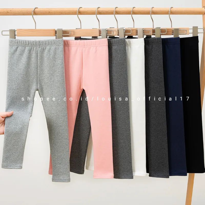 Legging Bahan Kaos Anak Usia 1 - 12 Tahun Semua Ukuran