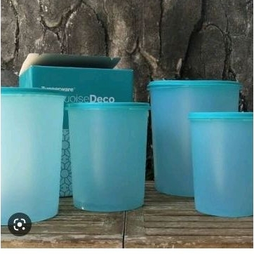 DECO CANISTER TUPPERWARE tosca