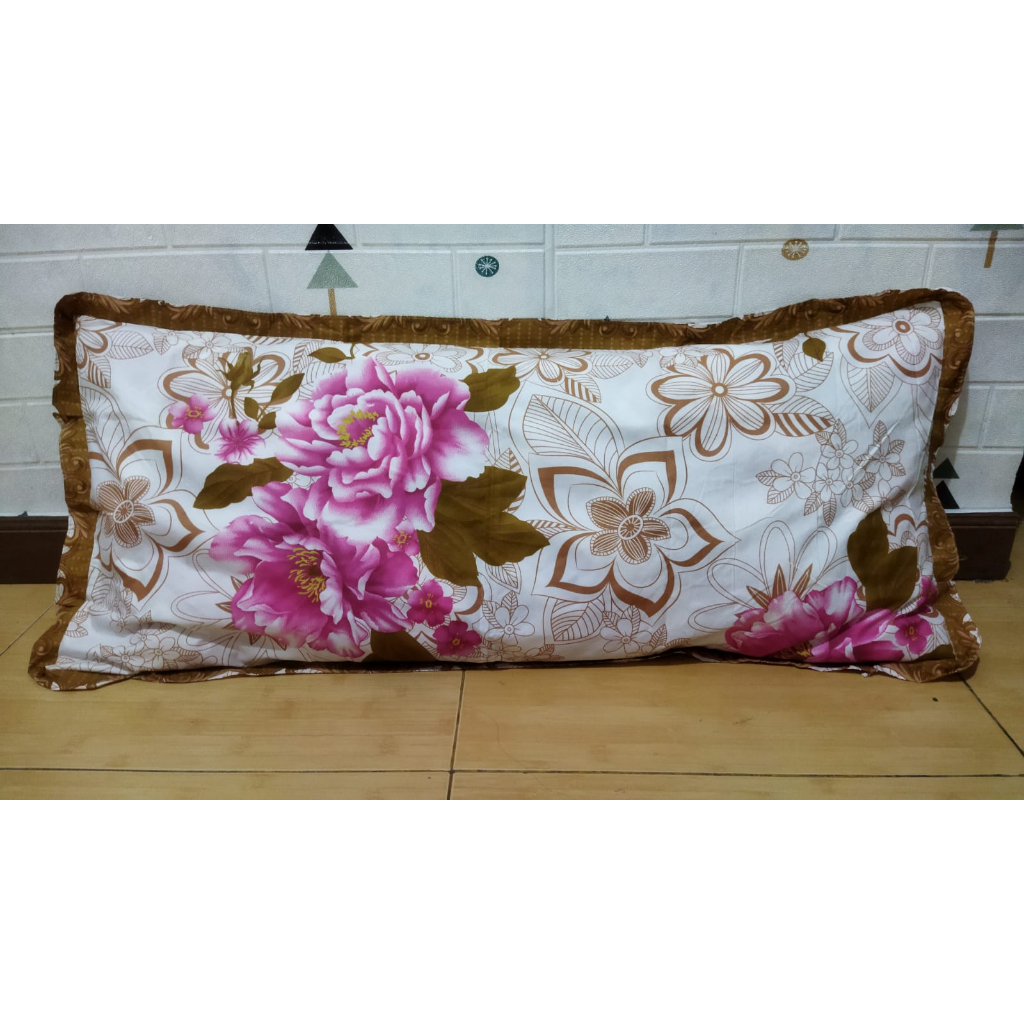 Sarung Bantal Cinta bahan halus ukuran 45x95cm