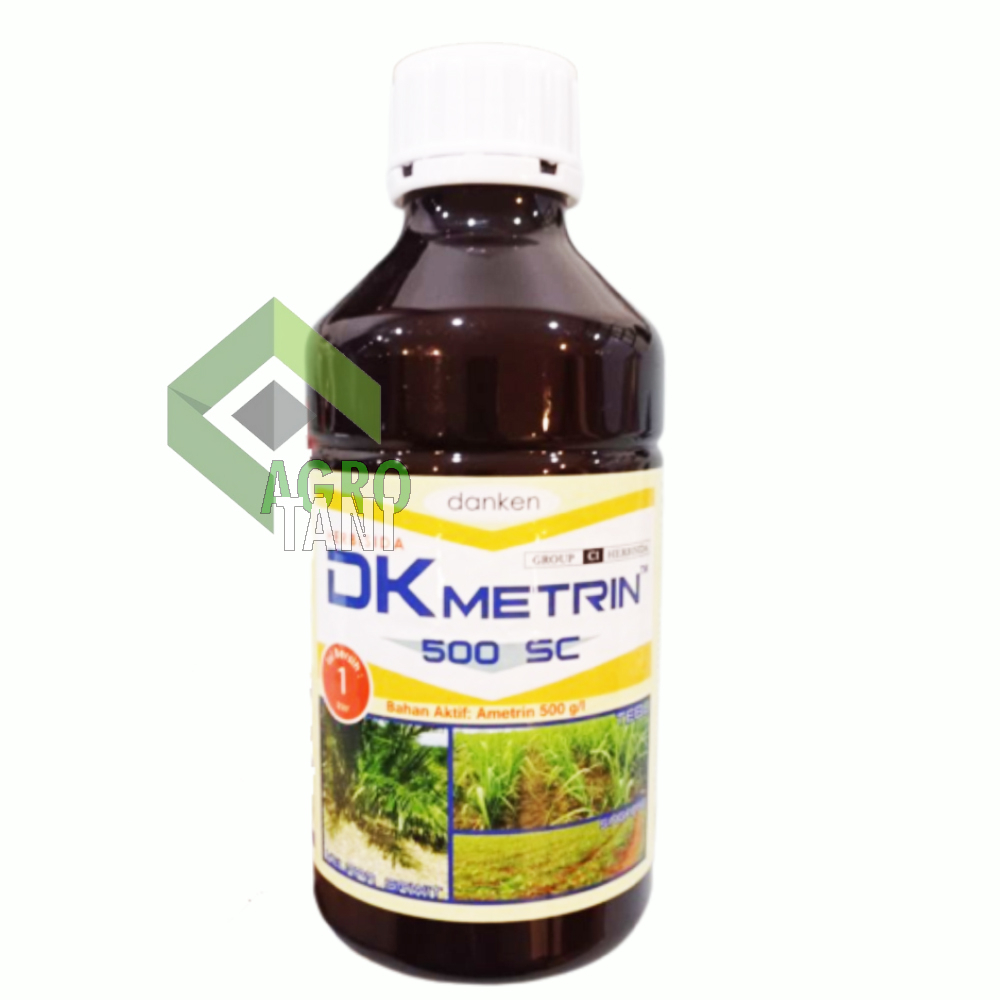Herbisida Selektif DK Metrin 500SC 1 Liter | DK Metrin Galon 1 Liter | DKMetrin 1 Liter Herbisida Se