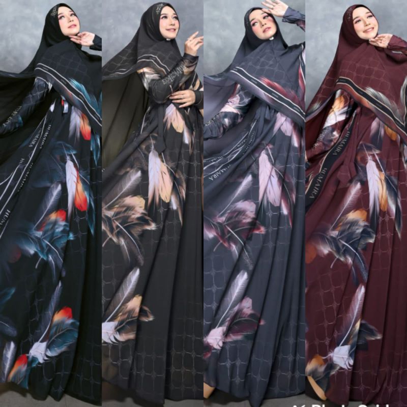 GAMIS SET SYARI ZAYANNA SERIES BY HUMAIRA