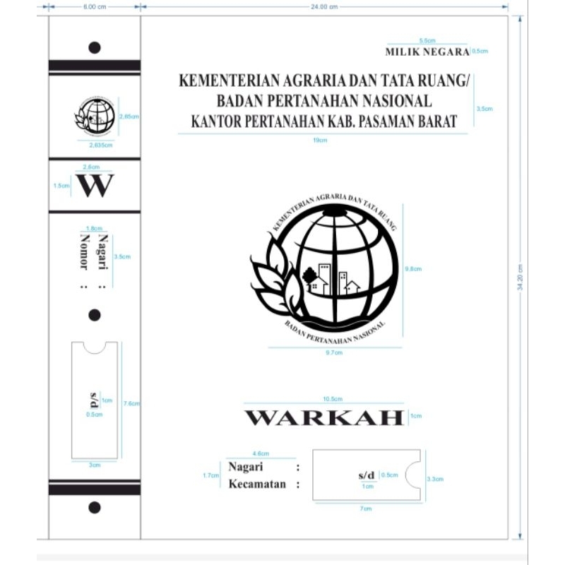 

Map Warkah Ukuran F4 Isi 50