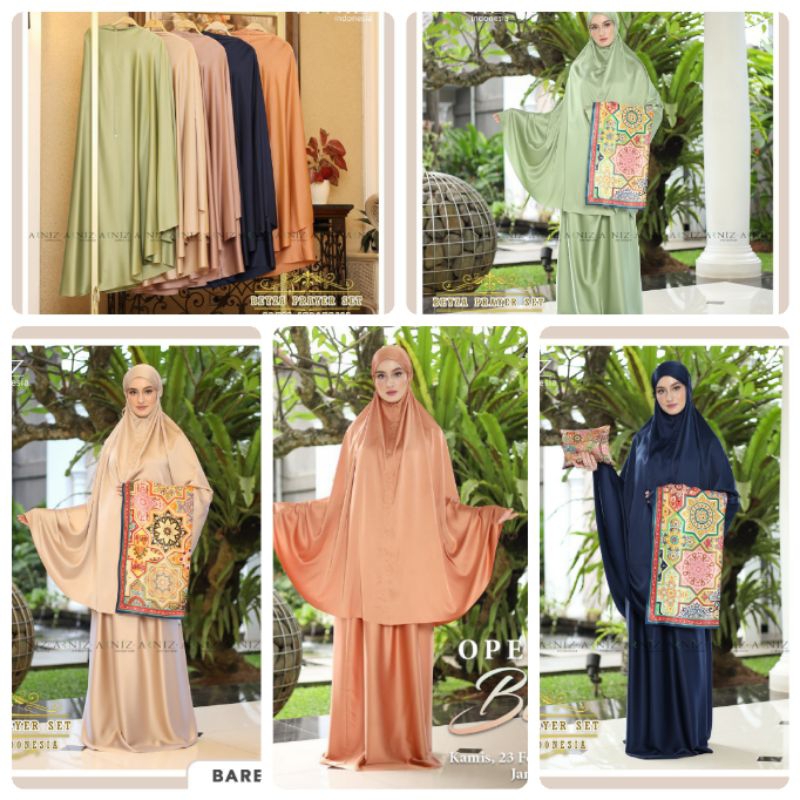 Beyza Prayer Set by Arniz/Mukena Beyza by Arniz/Mukena/Arniz collection