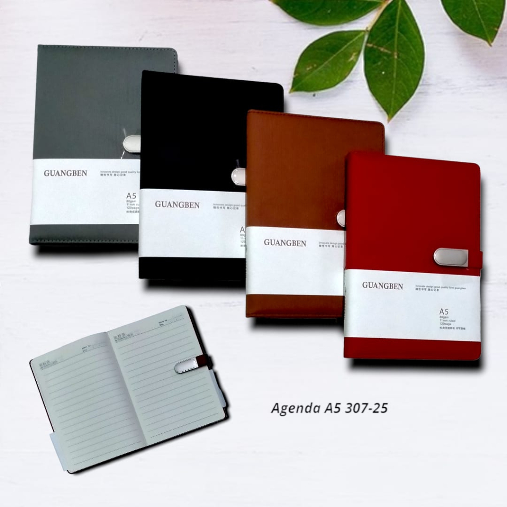 

BUKU CATATAN NOTEBOOK MEMO A5 GARIS + KANCING COVER TEBAL BAGUS