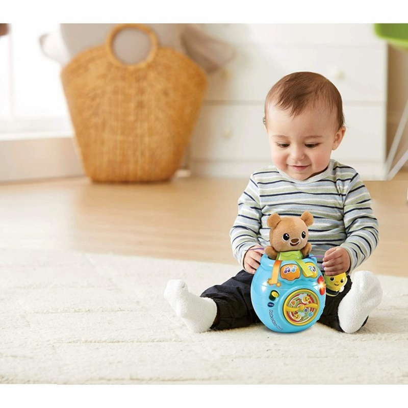 Vtech Baby Peek A Boo Bear Original Mainan Bola Bayi Edukasi Musik