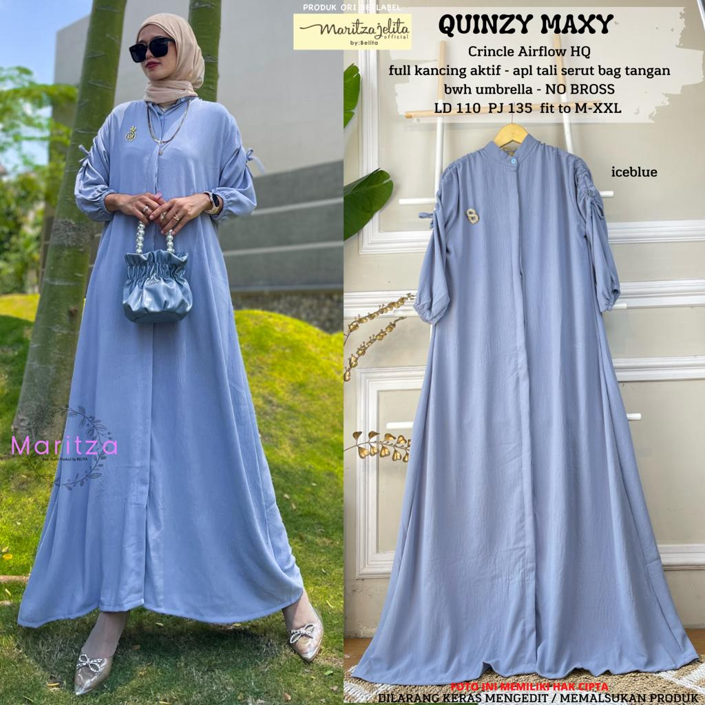 Octaff_ Quinzy dress polos ori Maritza