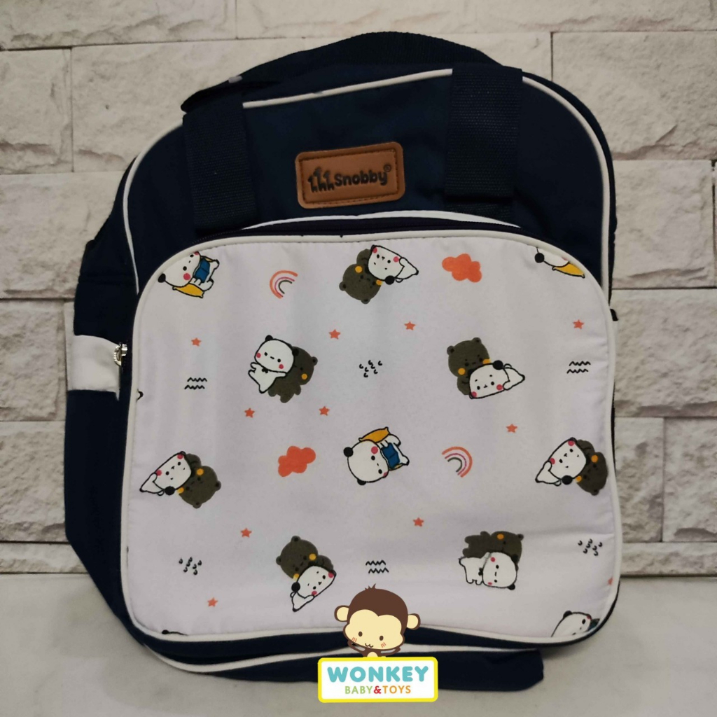 Snobby Tas Bayi Besar Sedang Kecil Ransel Bearly Series SBT7371 SBT7372 SBT7373 SBT7374