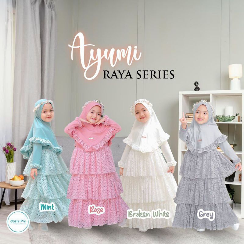 Gamis bayi Gamis Anak Ayumi Series by Cutie Pie