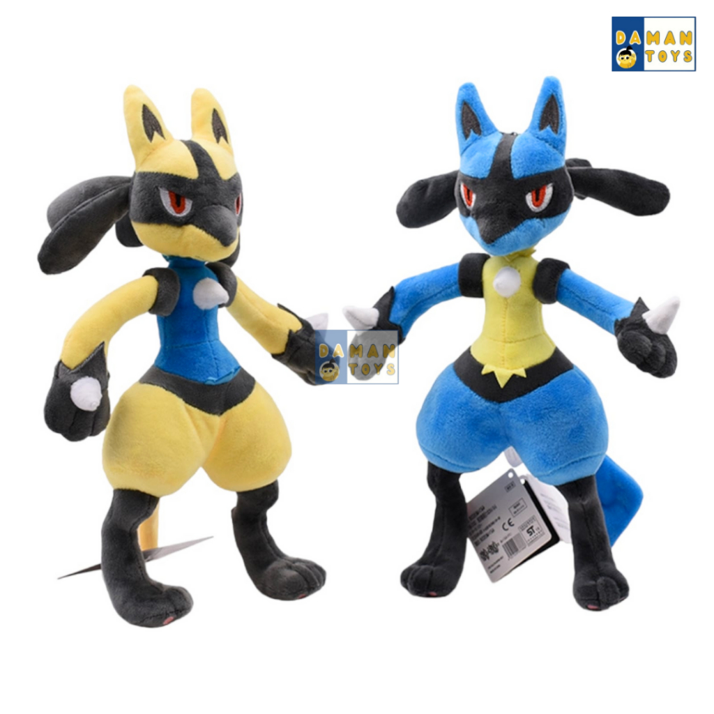 Boneka Pokemon Mega Charizard X Lucario Shiny Luca