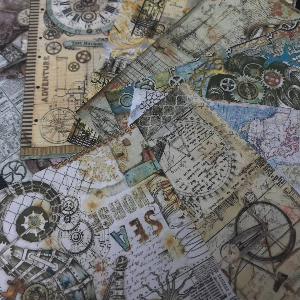

15++ Desian Deco Paper Vintage untuk Journaling/Jurnal Scrapbook