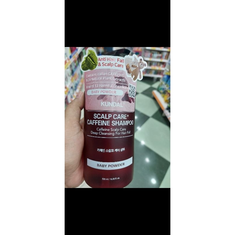TERMURAH KUNDAL SCALP CARE+ CAFFEINE SHAMPOO SHARE IN JAR