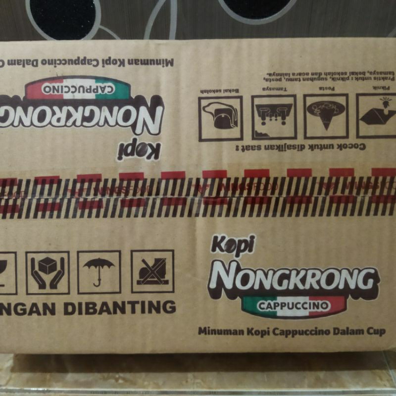 

KOPIKAP kopi NONGKRONG cappucino cup 24x150ml WINGSFOOD