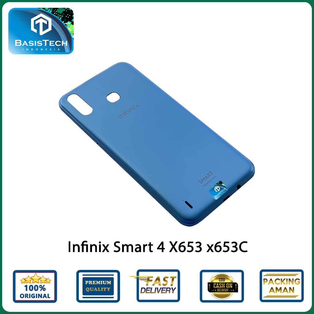 BACK COVER BACKDOOR INFINIX SMART 4 4C X653 X653C ORIGINAL QUALITY