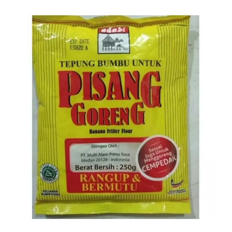 

tepung pisang goreng adabi 250gr