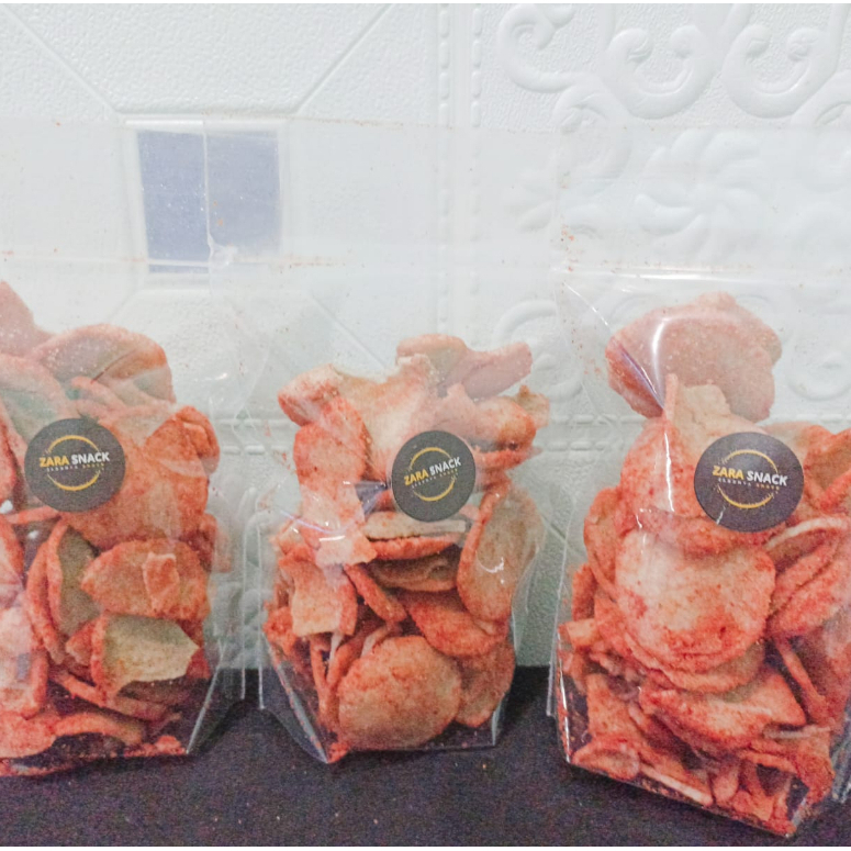 

Cemilan Makanan Ringan Spesial Pedas 250 Gram