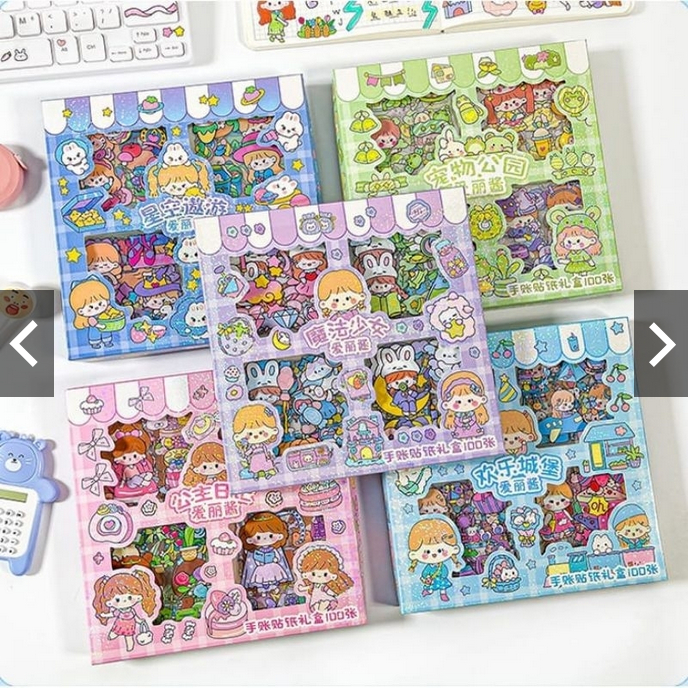 

STIKER ELLIE MASU KOREA 20 PCS MIX STICKER DECO AESTHETIC / CASE HP / DIARY / DIY / BUJO /SCRAPBOOK MOMO