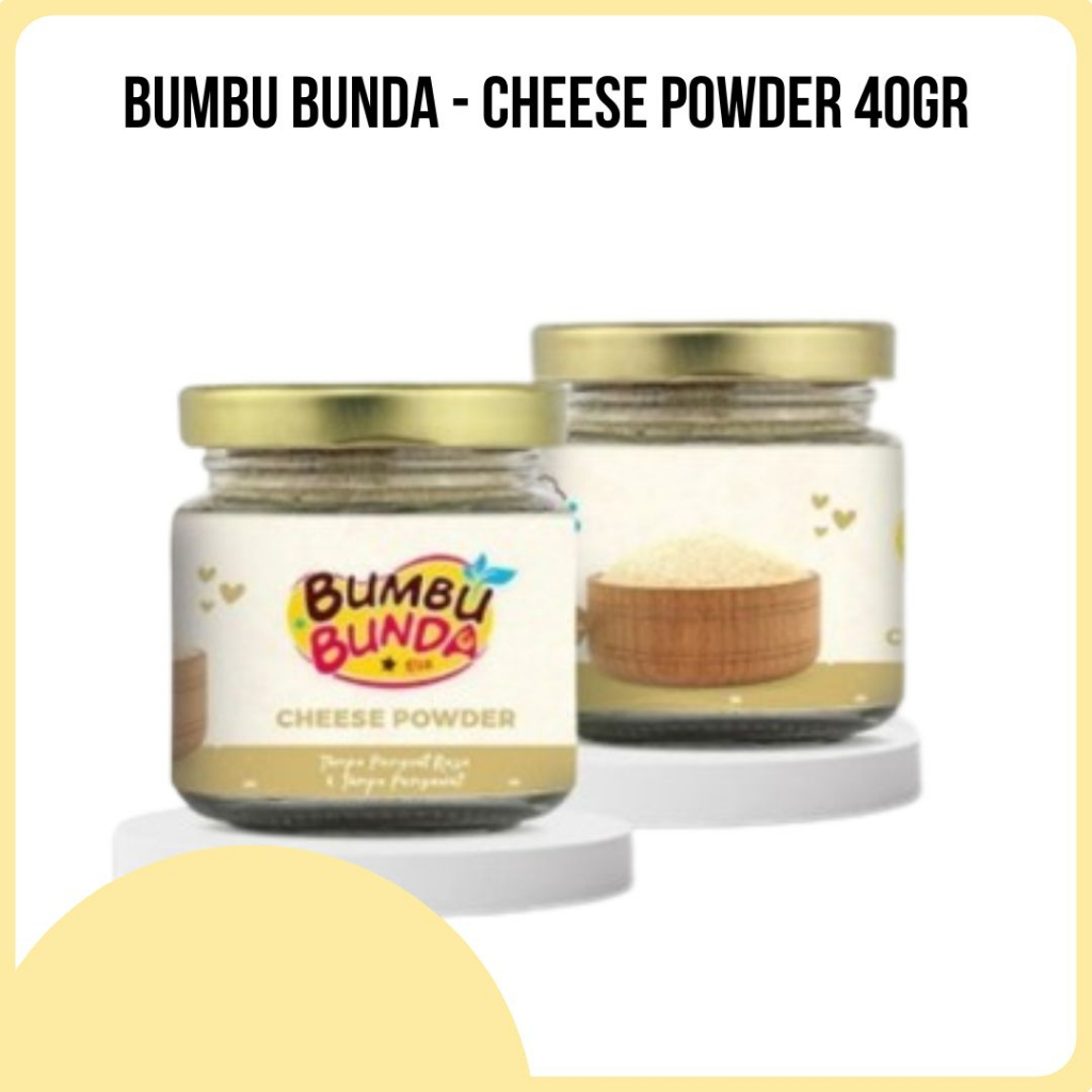 

Bumbu Bunda Elia Cheese Powder MPASI / Bubuk Keju MPASI / BB Booster MPASI