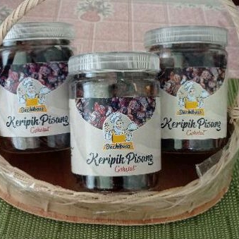 

KERIPIK PISANG COKLAT Toples 750 Ml