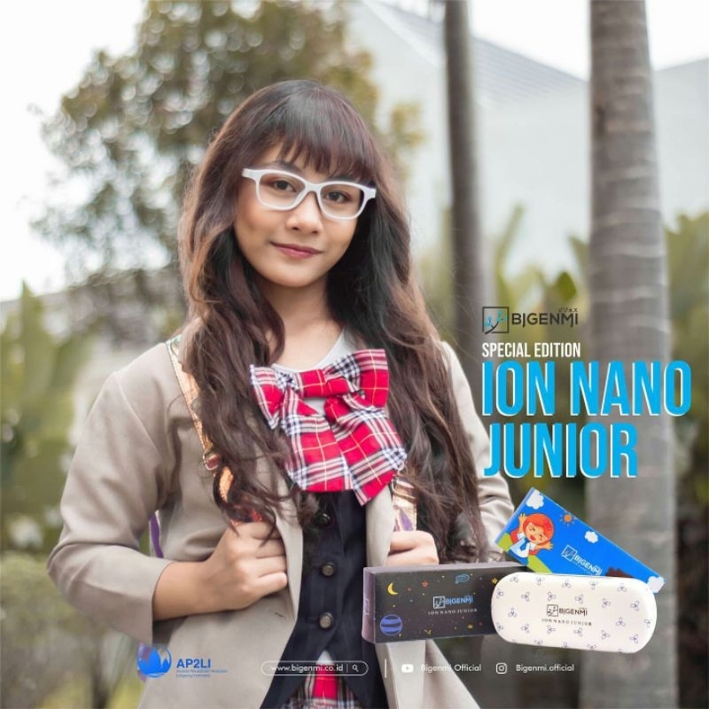 (READY STOCK) Kacamata Bigenmi Kids Ion NanobPREMIUM 8 Terapi Kesehatan (ORIGINAL 100%)