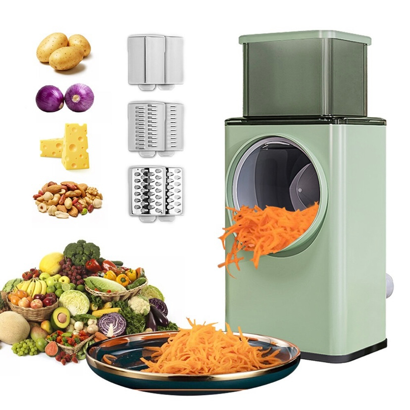 ( BISA COD ) PROMO Vegetable Slicer Machine Alat Pemotong Sayuran Parutan Serbaguna / Alat Pemotong Portable / Parutan Pengupas Pemotong Sayur / Multifunction Vegetable Cutter Alat Pemotong Sayuran dan Buah / Parutan Serbaguna Mesin Pengiris