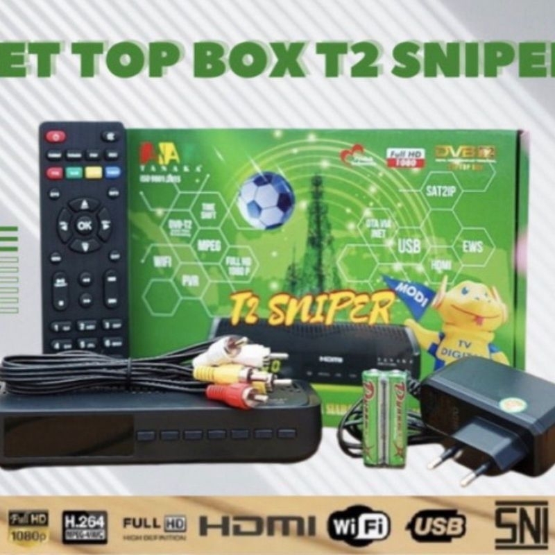 STB SET TOP BOX TV DIGITAL RECIEVER 2 PORT USB