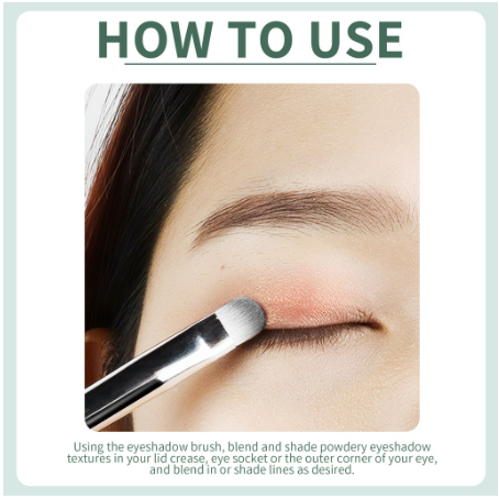 GLAMFIX Flawless Eyeshadow Brush Make Up 1 Pcs _ Kuas Make Up Eyeshadow | GLAM FIX Alat Kecantikan Makeup by YOU